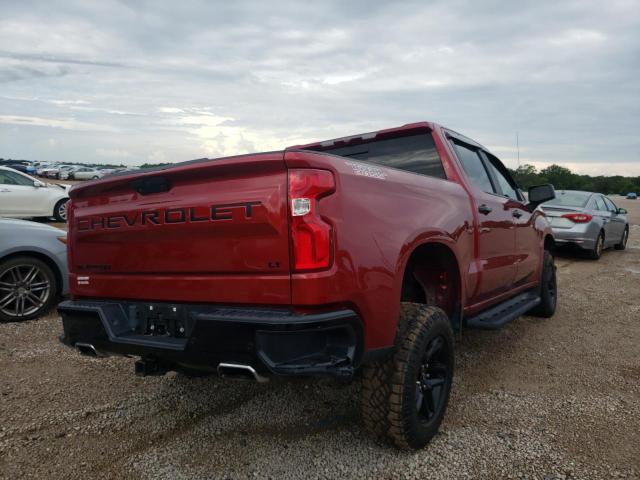 1GCPYFED9LZ146581 - 2020 CHEVROLET SILVERADO K1500 LT TRAIL BOSS RED photo 4