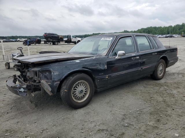 1LNLM81W4PY717219 - 1993 LINCOLN TOWN CAR EXECUTIVE BLACK photo 1