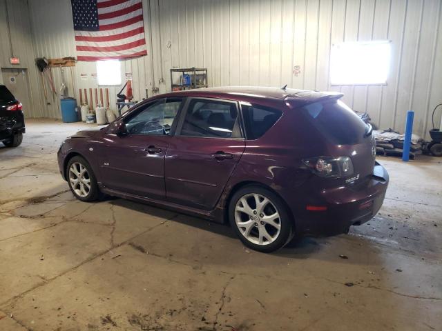 JM1BK343971732446 - 2007 MAZDA 3 HATCHBACK MAROON photo 2