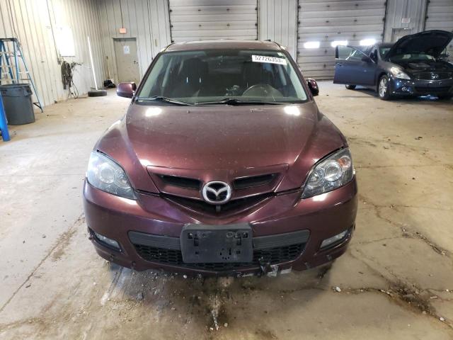 JM1BK343971732446 - 2007 MAZDA 3 HATCHBACK MAROON photo 5