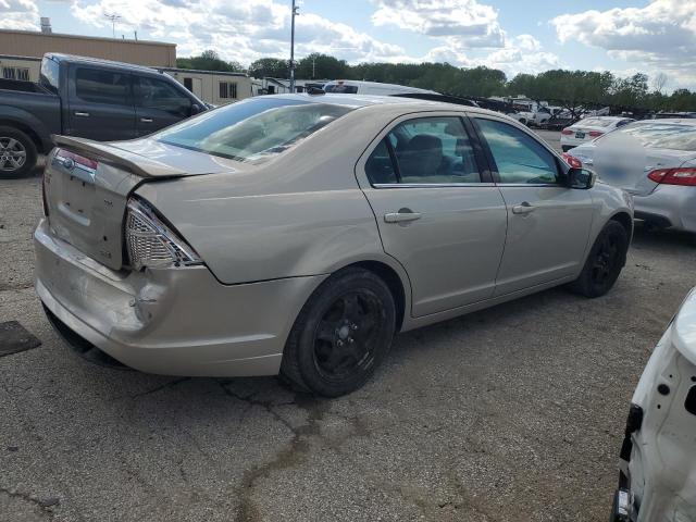 3FAHP0JG7AR340182 - 2010 FORD FUSION SEL BEIGE photo 3