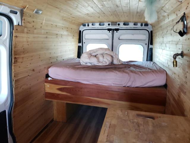 3C6TRVDGXHE536651 - 2017 RAM PROMASTER 2500 HIGH WHITE photo 10