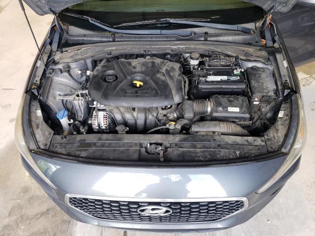 KMHH35LE3JU019212 - 2018 HYUNDAI ELANTRA GT GRAY photo 12