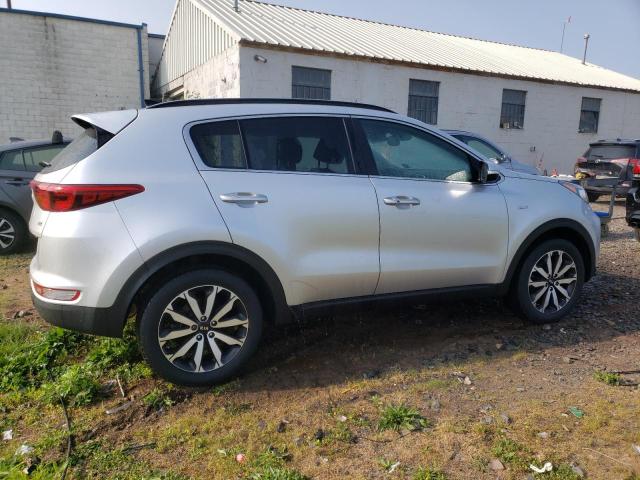 KNDPNCAC7K7573143 - 2019 KIA SPORTAGE EX SILVER photo 3