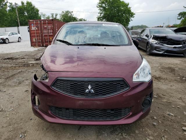 ML32F3FJXLHF07539 - 2020 MITSUBISHI MIRAGE G4 ES BURGUNDY photo 5