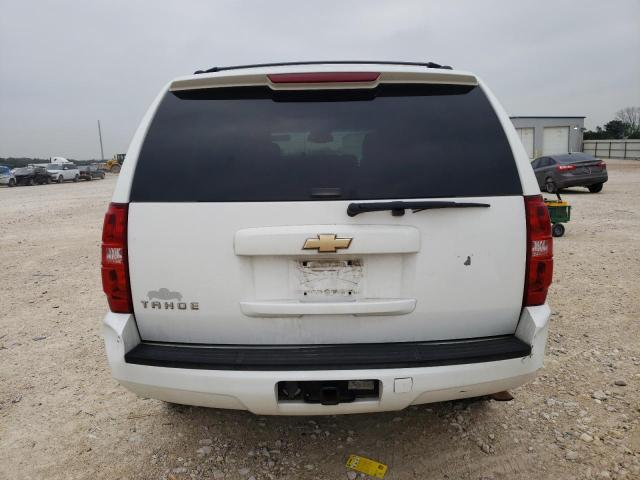 1GNFC13077R201071 - 2007 CHEVROLET TAHOE C1500 WHITE photo 6