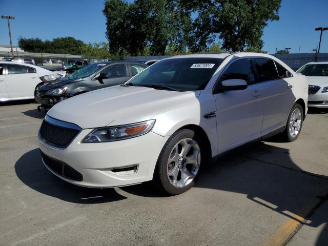 1FAHP2KTXAG123174 - 2010 FORD TAURUS SHO WHITE photo 1