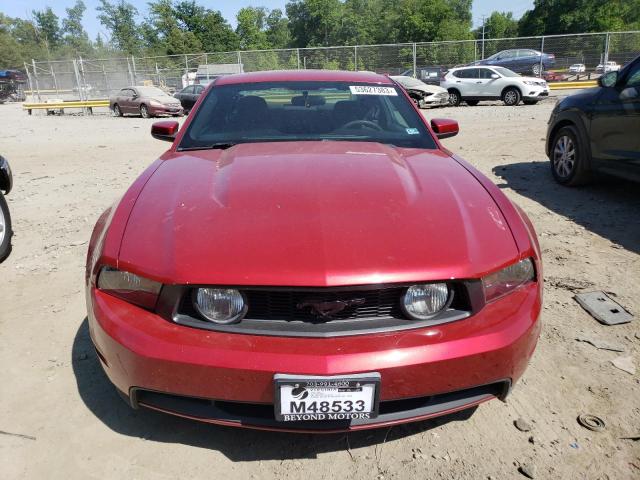 1ZVBP8CH4A5157651 - 2010 FORD MUSTANG GT RED photo 5