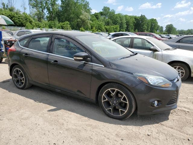 1FAHP3N2XCL434672 - 2012 FORD FOCUS TITANIUM BLACK photo 4