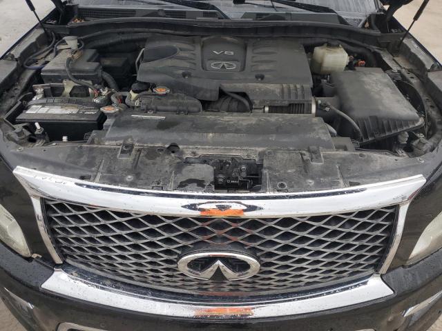 JN8AZ2NF4G9610934 - 2016 INFINITI QX80 BLACK photo 12