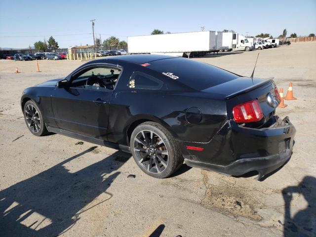 1ZVBP8AM6C5242462 - 2012 FORD MUSTANG BLACK photo 2