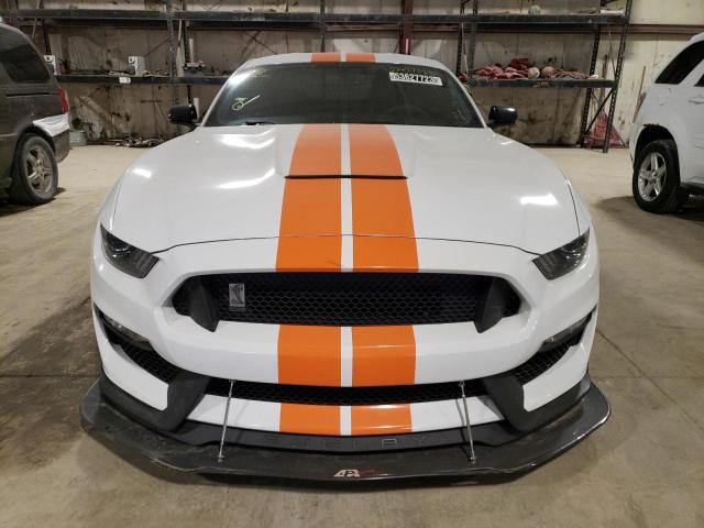 1FA6P8JZ1J5500504 - 2018 FORD MUSTANG SHELBY GT350 WHITE photo 5