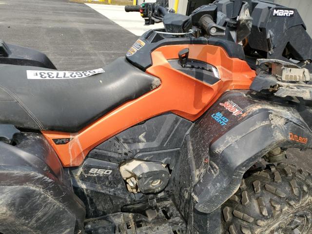 3JBLKAU49MJ001021 - 2021 CAN-AM OUTLANDER XT 850 ORANGE photo 5