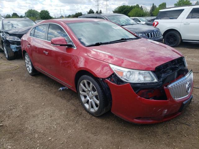 1G4GJ5E32CF292744 - 2012 BUICK LACROSSE TOURING RED photo 4