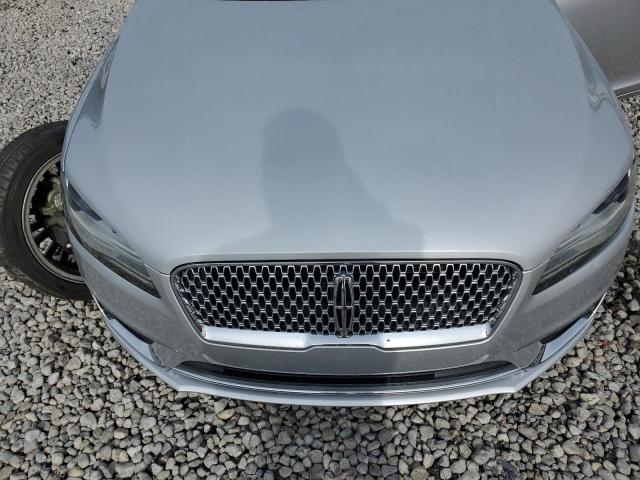 3LN6L5E97HR638615 - 2017 LINCOLN MKZ RESERVE SILVER photo 11