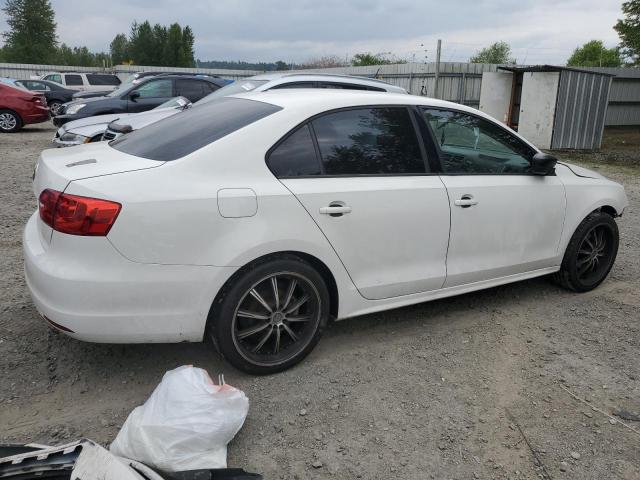 3VW2K7AJ6EM226323 - 2014 VOLKSWAGEN JETTA BASE أبيض صورة 3