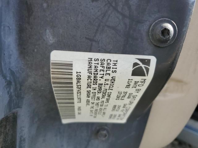 1G8AL52F43Z119772 - 2003 SATURN ION LEVEL 3 BLUE photo 12