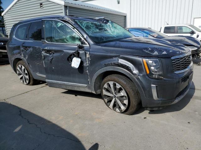 5XYP34HC2MG167732 - 2021 KIA TELLURIDE EX GRAY photo 4