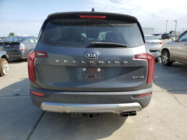 5XYP34HC2MG167732 - 2021 KIA TELLURIDE EX GRAY photo 6