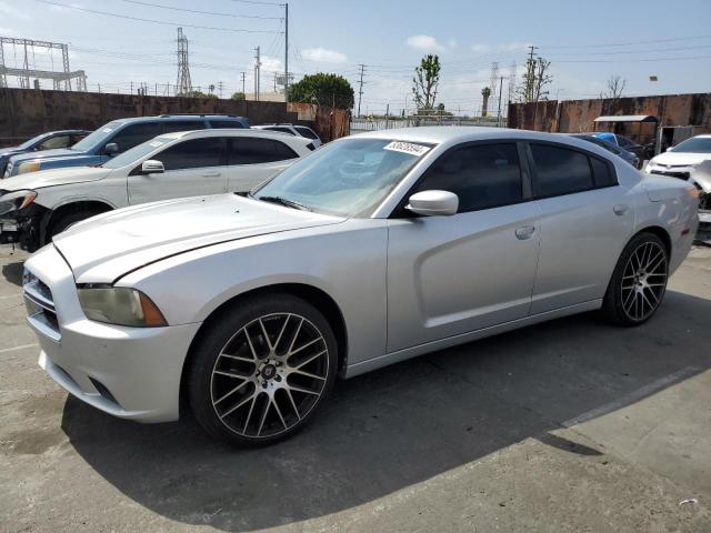 2C3CDXBGXCH185389 - 2012 DODGE CHARGER SE SILVER photo 1
