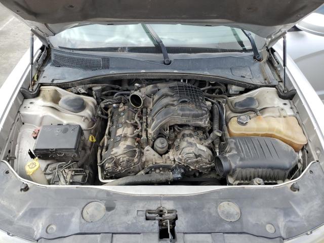 2C3CDXBGXCH185389 - 2012 DODGE CHARGER SE SILVER photo 11