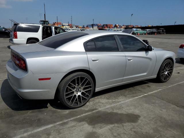 2C3CDXBGXCH185389 - 2012 DODGE CHARGER SE SILVER photo 3