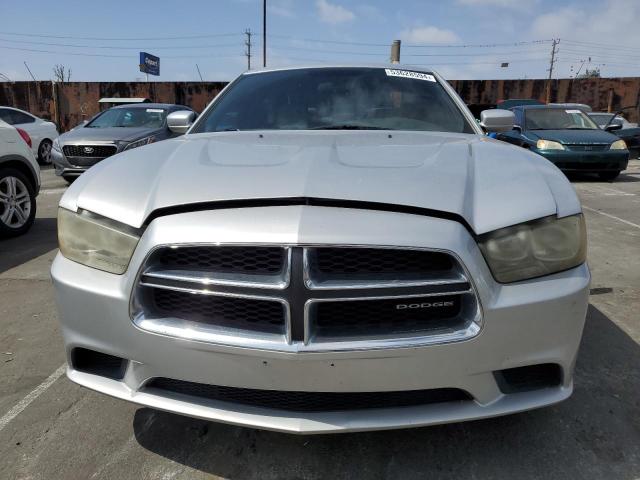 2C3CDXBGXCH185389 - 2012 DODGE CHARGER SE SILVER photo 5