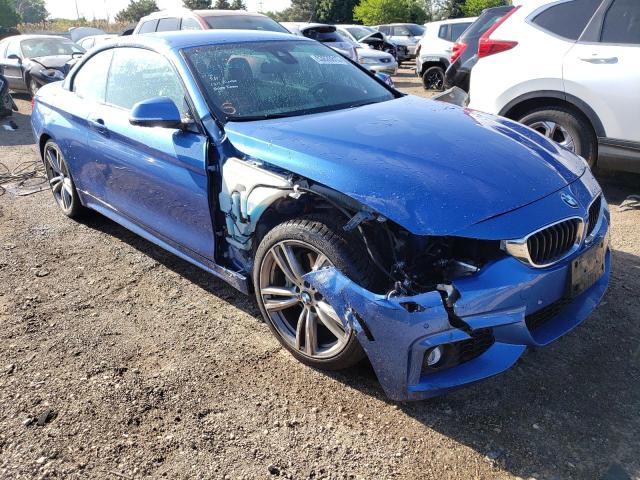 WBA3T7C50FPW79317 - 2015 BMW 435 XI BLUE photo 4