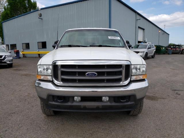 1FTSW31S03EA89813 - 2003 FORD F350 SRW SUPER DUTY WHITE photo 5