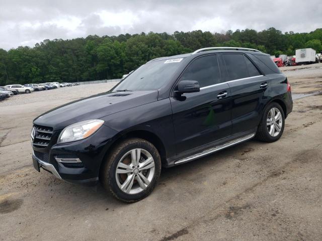 4JGDA5HB7FA611210 - 2015 MERCEDES-BENZ ML 350 4MATIC BLACK photo 1