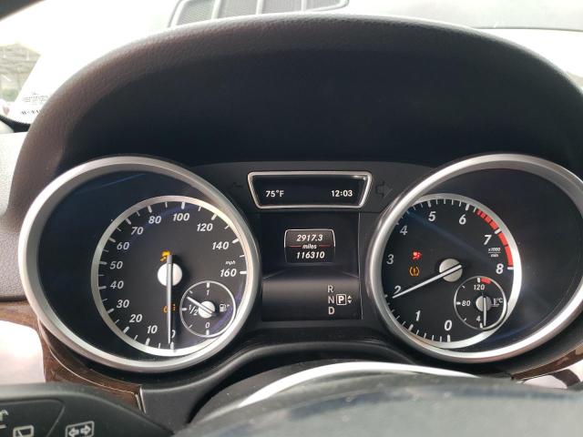 4JGDA5HB7FA611210 - 2015 MERCEDES-BENZ ML 350 4MATIC BLACK photo 9