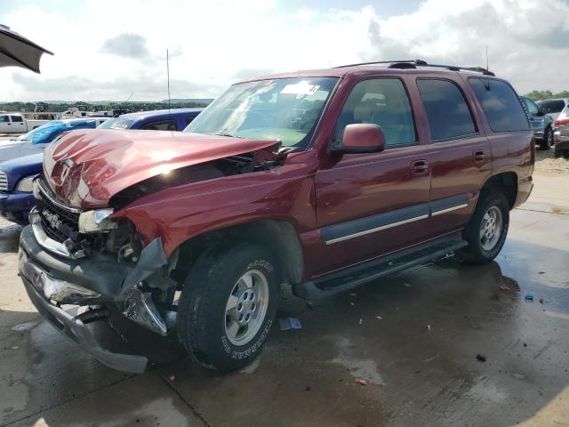 1GNEC13TX1R163493 - 2001 CHEVROLET TAHOE C1500 BURGUNDY photo 1