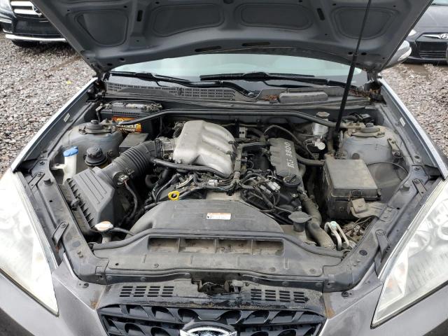 KMHHU6KHXAU034174 - 2010 HYUNDAI GENESIS CO 3.8L GRAY photo 11