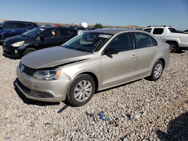 3VW2K7AJXDM292890 - 2013 VOLKSWAGEN JETTA BASE 金色 照片 1