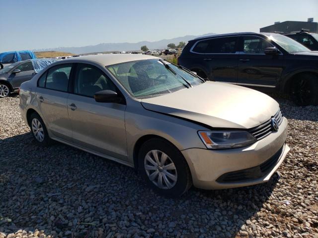 3VW2K7AJXDM292890 - 2013 VOLKSWAGEN JETTA BASE 金色 照片 4