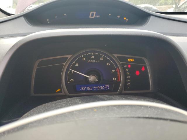 2HGFA16639H349883 - 2009 HONDA CIVIC LX-S Bordo foto 9