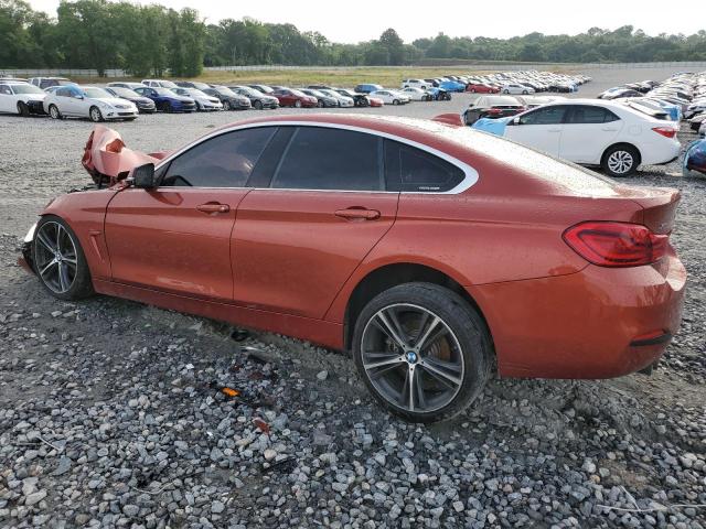 WBA4J3C51KBL08127 - 2019 BMW 430XI GRAN COUPE BROWN photo 2
