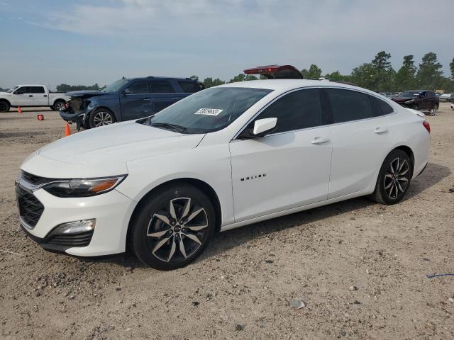 1G1ZG5STXNF213218 - 2022 CHEVROLET MALIBU RS WHITE photo 1