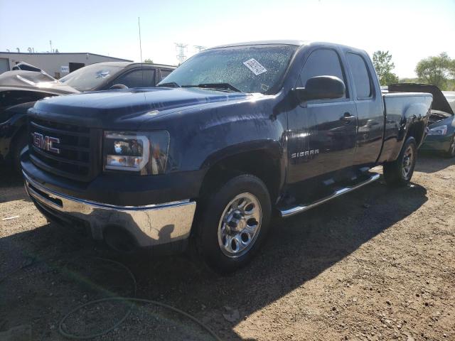 1GTSKTE3XAZ161945 - 2010 GMC SIERRA K1500 BLUE photo 1