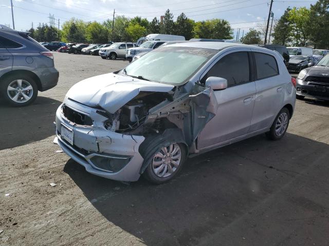 ML32A3HJXKH007825 - 2019 MITSUBISHI MIRAGE ES SILVER photo 1