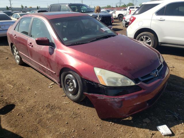 1HGCM66505A067207 - 2005 HONDA ACCORD EX MAROON photo 4