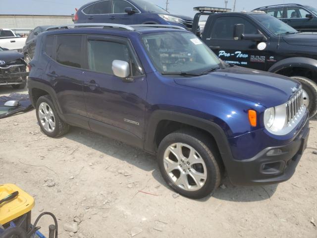 ZACCJBDT8GPD40527 - 2016 JEEP RENEGADE LIMITED BLUE photo 4