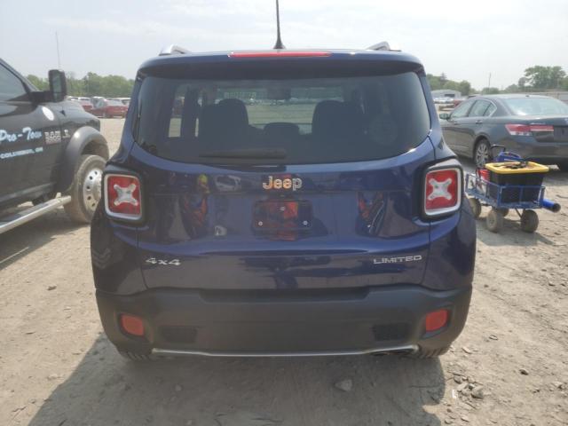 ZACCJBDT8GPD40527 - 2016 JEEP RENEGADE LIMITED BLUE photo 6