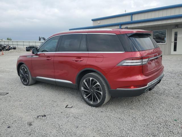 5LM5J7XC8MGL05893 - 2021 LINCOLN AVIATOR RESERVE RED photo 2