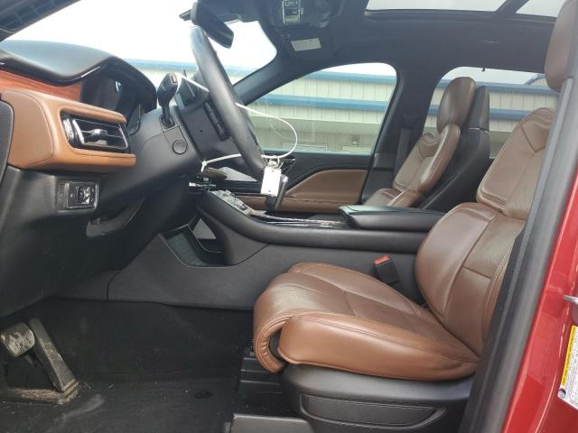 5LM5J7XC8MGL05893 - 2021 LINCOLN AVIATOR RESERVE RED photo 7