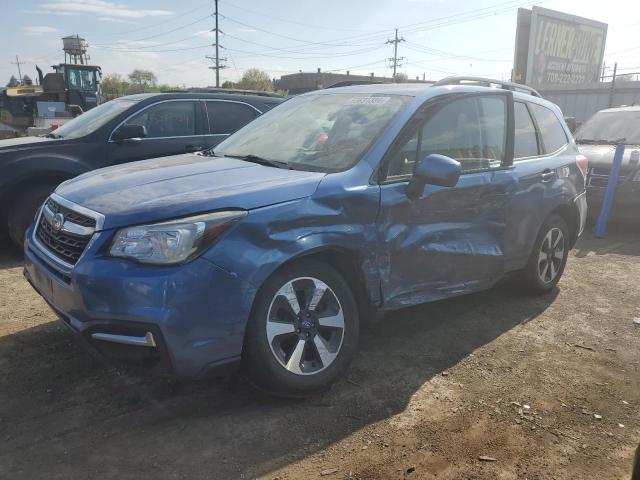 JF2SJAEC3HH404889 - 2017 SUBARU FORESTER 2.5I PREMIUM BLUE photo 1