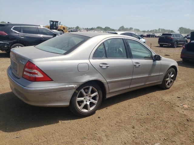 WDBRF92H17F886610 - 2007 MERCEDES-BENZ C 280 4MATIC TAN photo 3