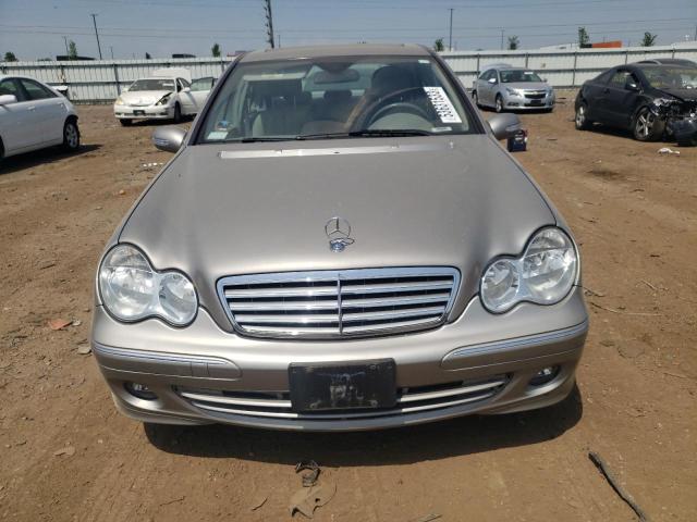 WDBRF92H17F886610 - 2007 MERCEDES-BENZ C 280 4MATIC TAN photo 5