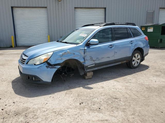 4S4BRBGC9A3328782 - 2010 SUBARU OUTBACK 2.5I PREMIUM BLUE photo 1