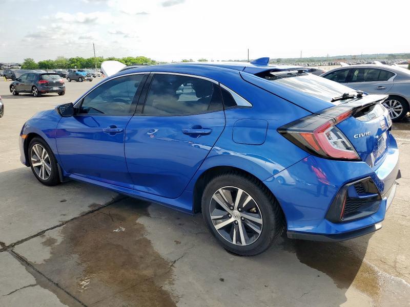 SHHFK7H34LU207894 - 2020 HONDA CIVIC LX Կապույտ լուսանկար 2